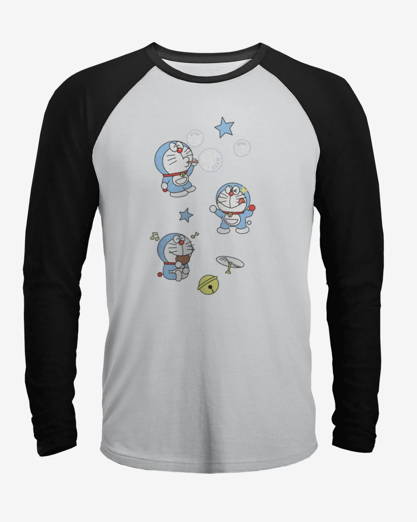 Polera Raglan Doraemon