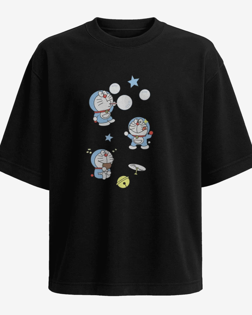 Polera Oversize Doraemon