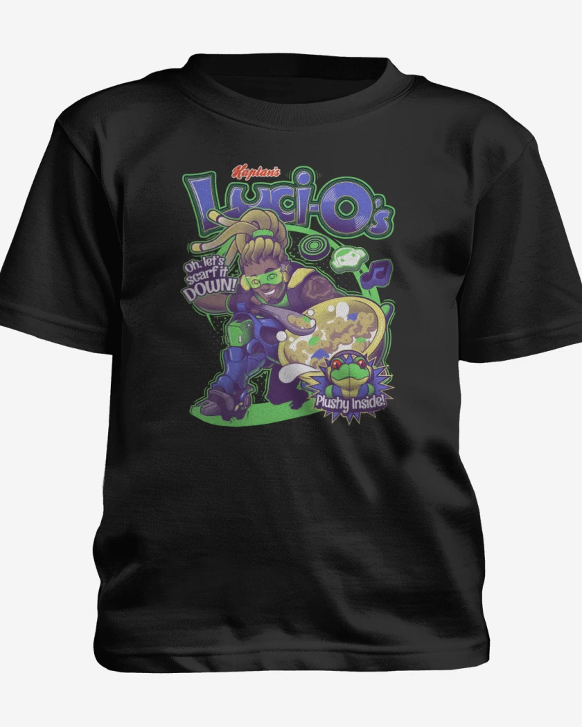 Polera de niño Negro de Lucio cereal 