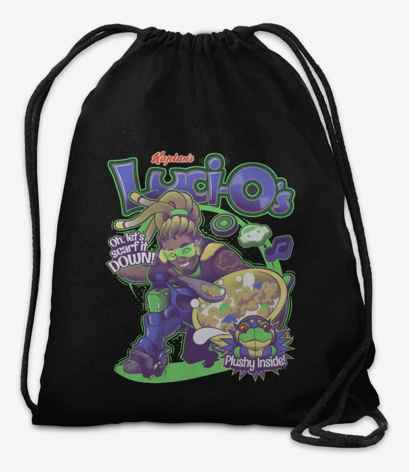 Mochila Negro de Lucio cereal 