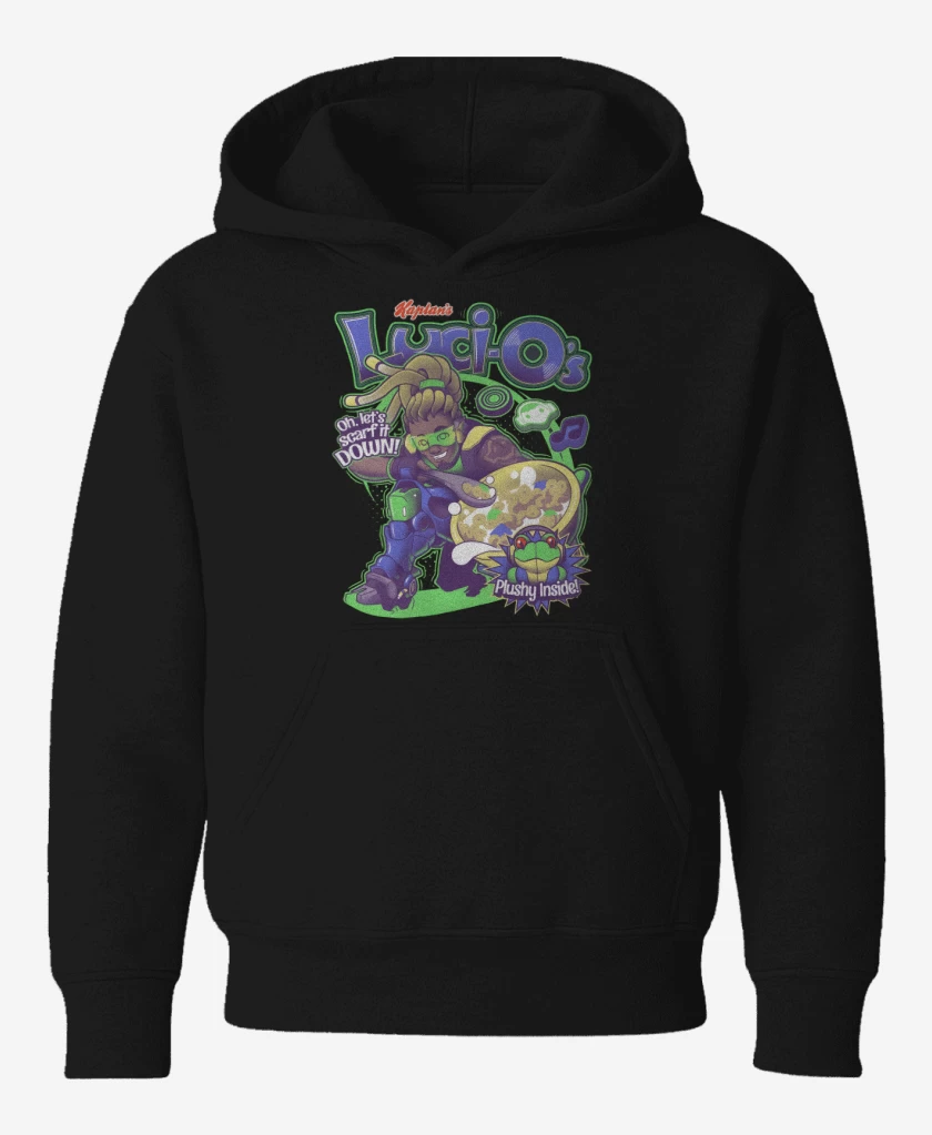 Poleron de niño Negro de Lucio cereal 