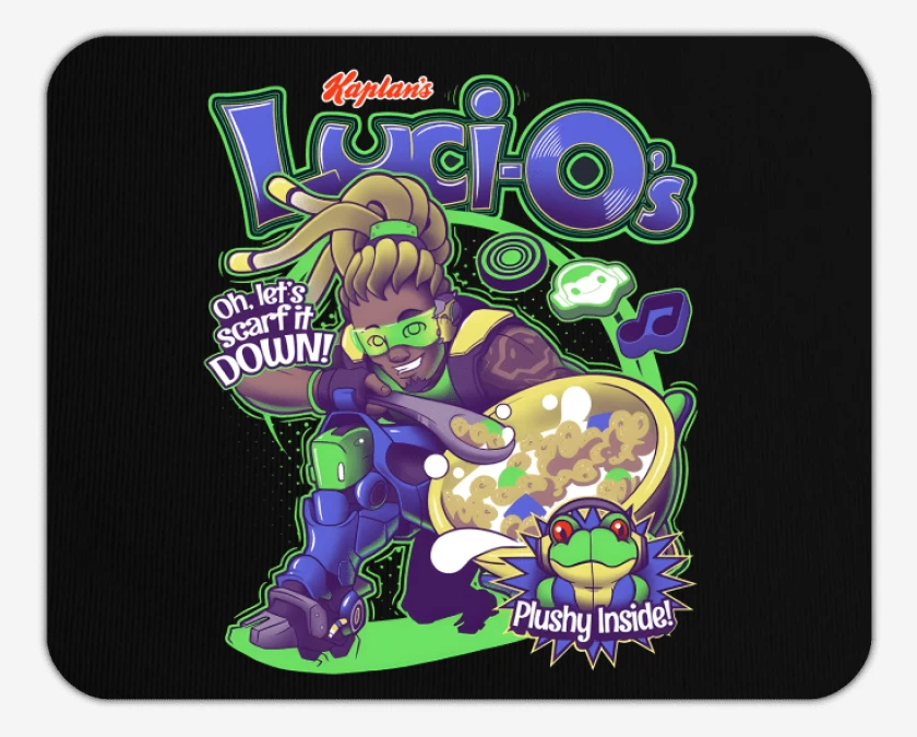 Mousepad Lucio cereal 