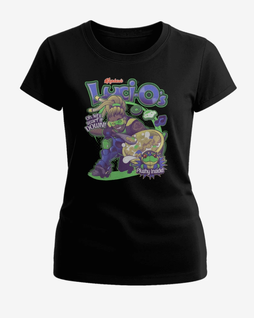 Polera de Mujer Negro de Lucio cereal 