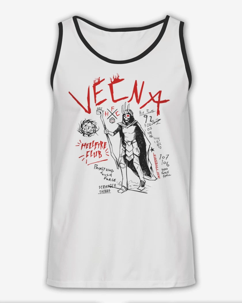 Sudadera Blanco de Vecna RPG