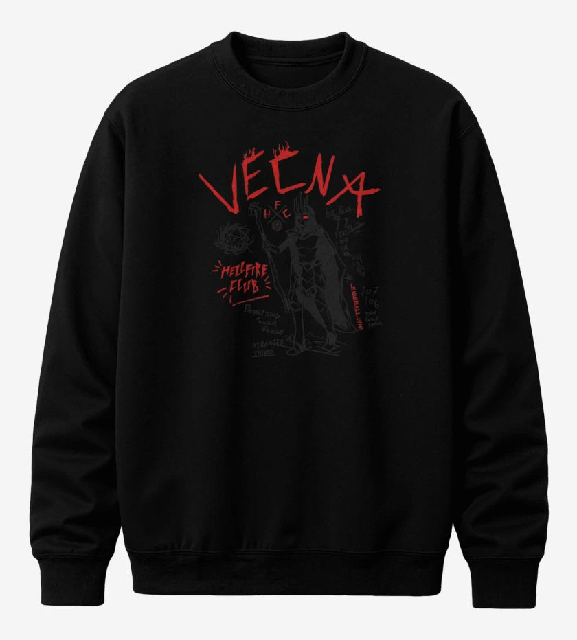 Poleron polo Negro de Vecna RPG