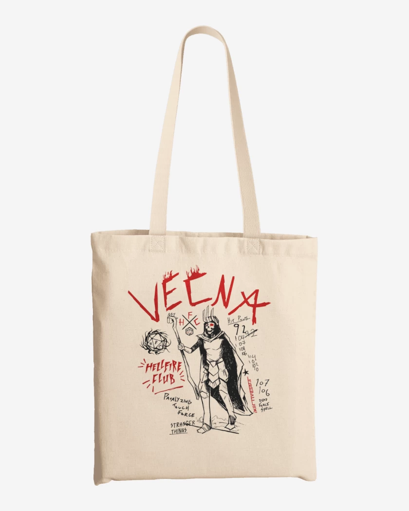 Totebag Blanco de Vecna RPG