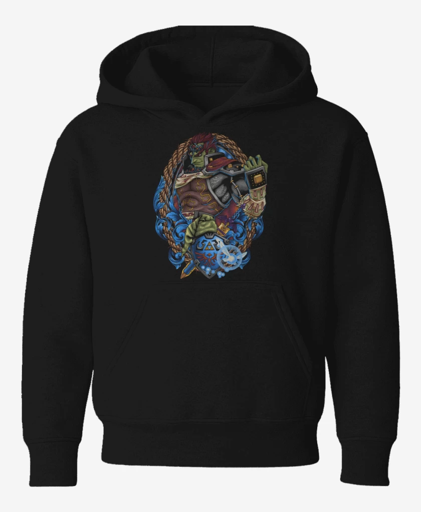 Poleron de niño Negro de Ganondorf