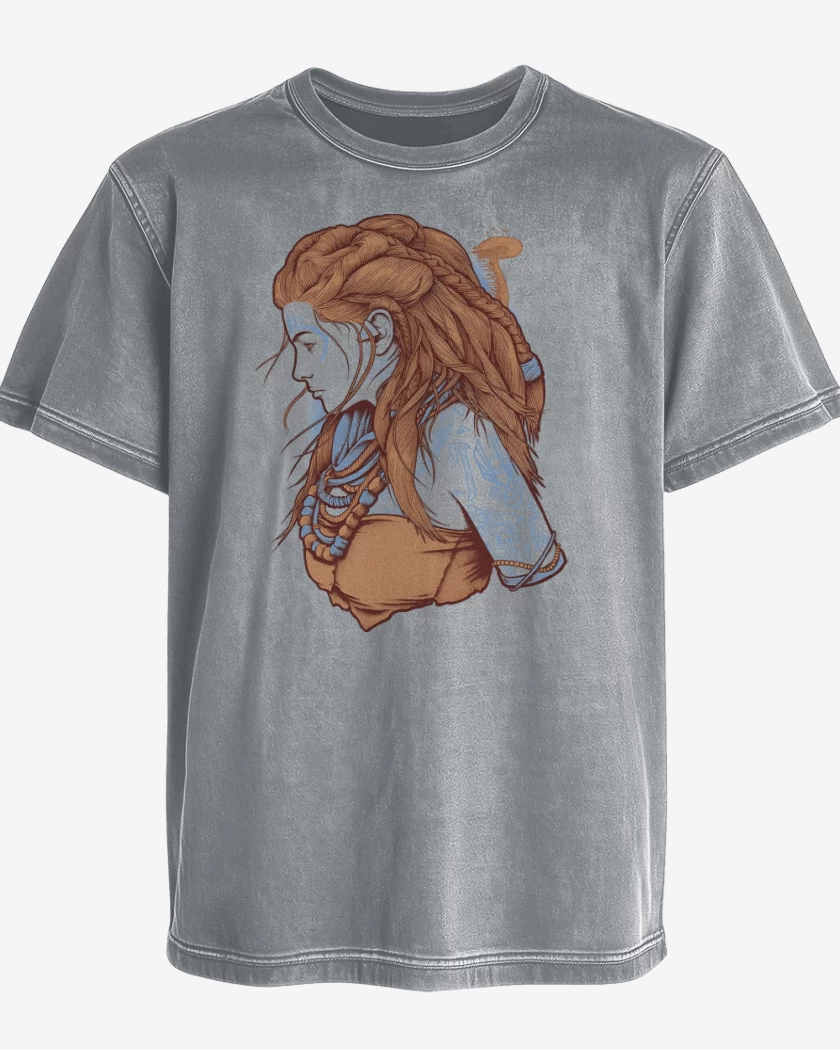 Polera desgastada Horizon