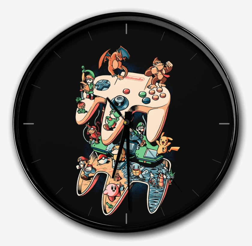 Reloj Nintendo 64