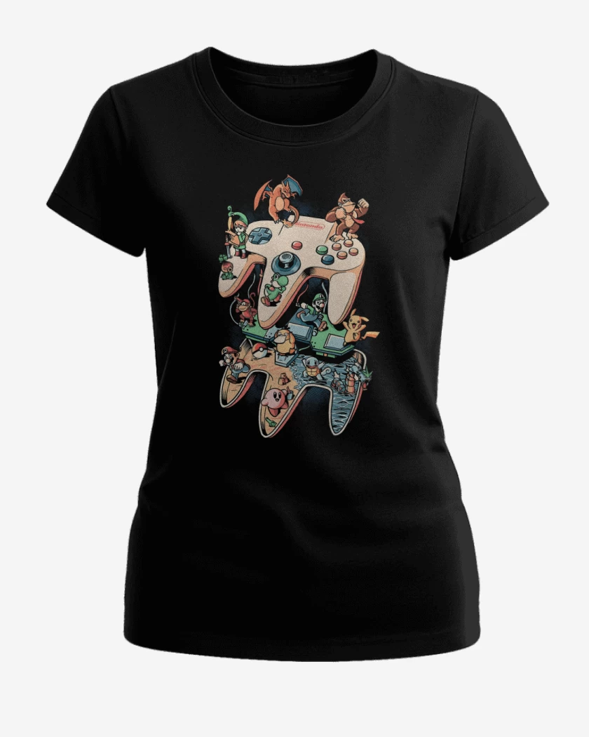 Polera de Mujer Nintendo 64