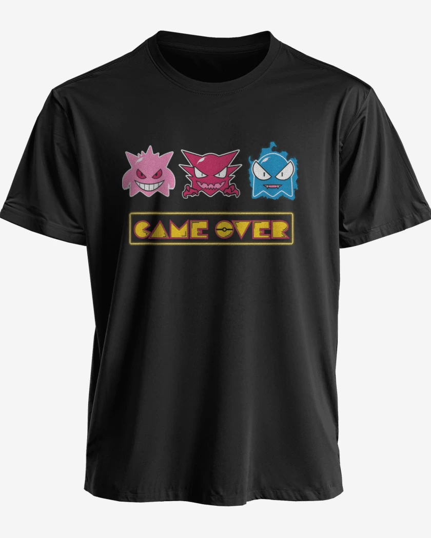 Polera premium Negro de Ghost Over