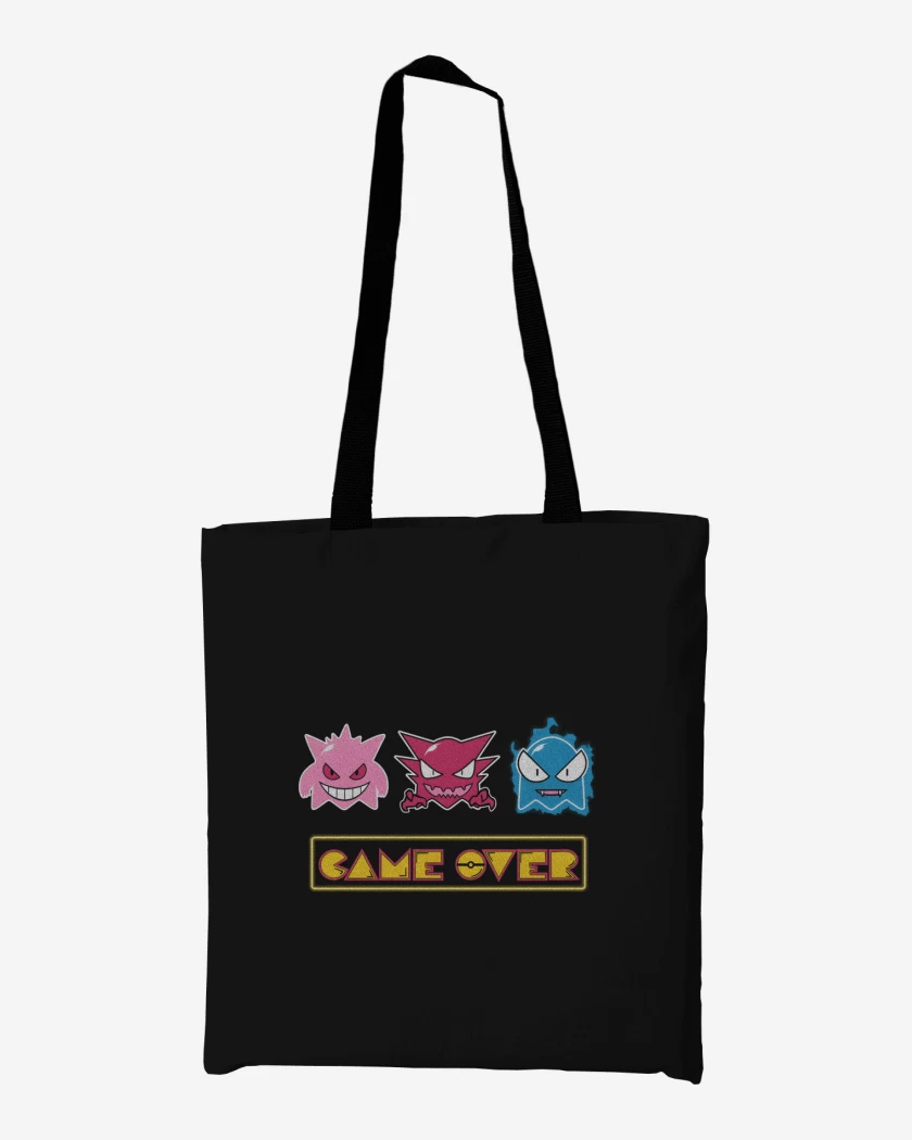 Totebag Negro de Ghost Over