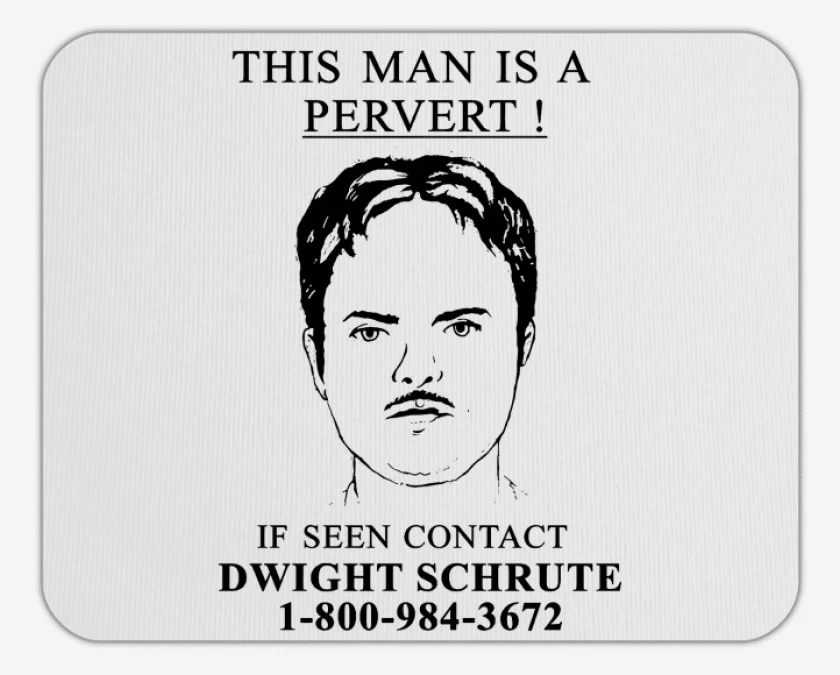 Mousepad Blanco de This Man...