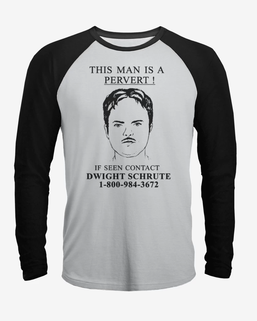 Polera Raglan Blanco / Negro de This Man...