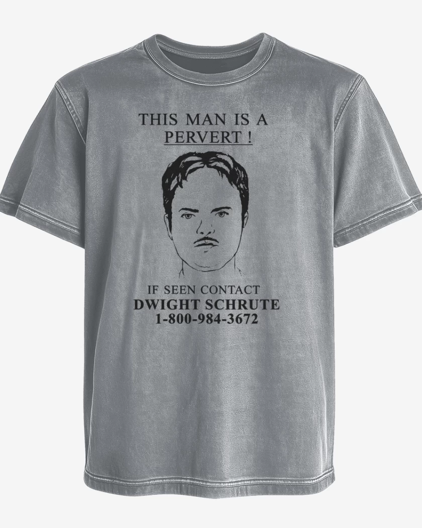 Polera desgastada Gris Melange de This Man...