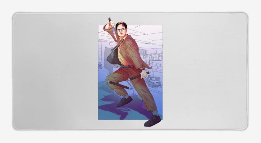 Mouse pad Gamer Blanco de Perfect Crime
