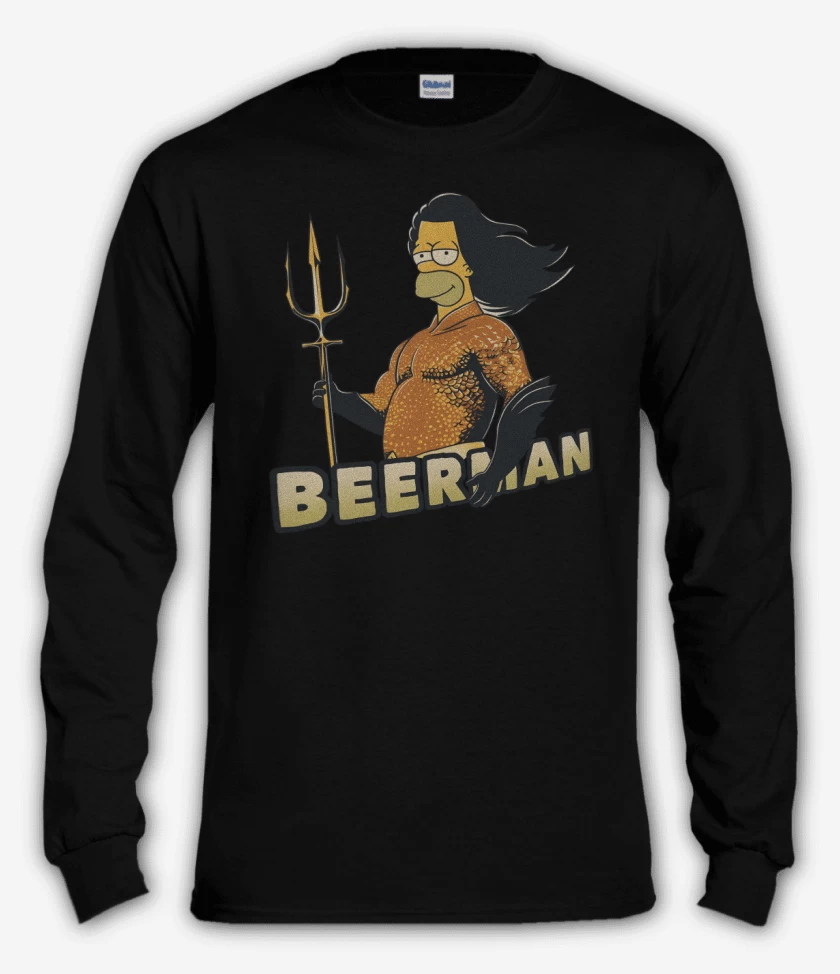 Polera manga larga Negro de Beerman