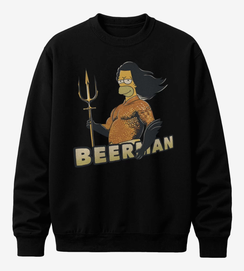 Poleron polo Negro de Beerman