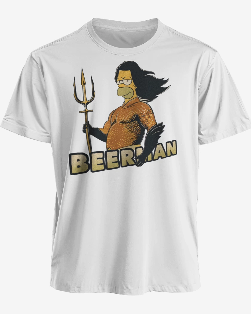 Polera premium Blanco de Beerman