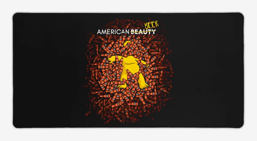 Mouse pad Gamer American Beer