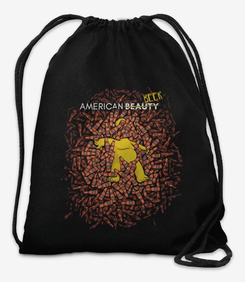 Mochila Negro de American Beer