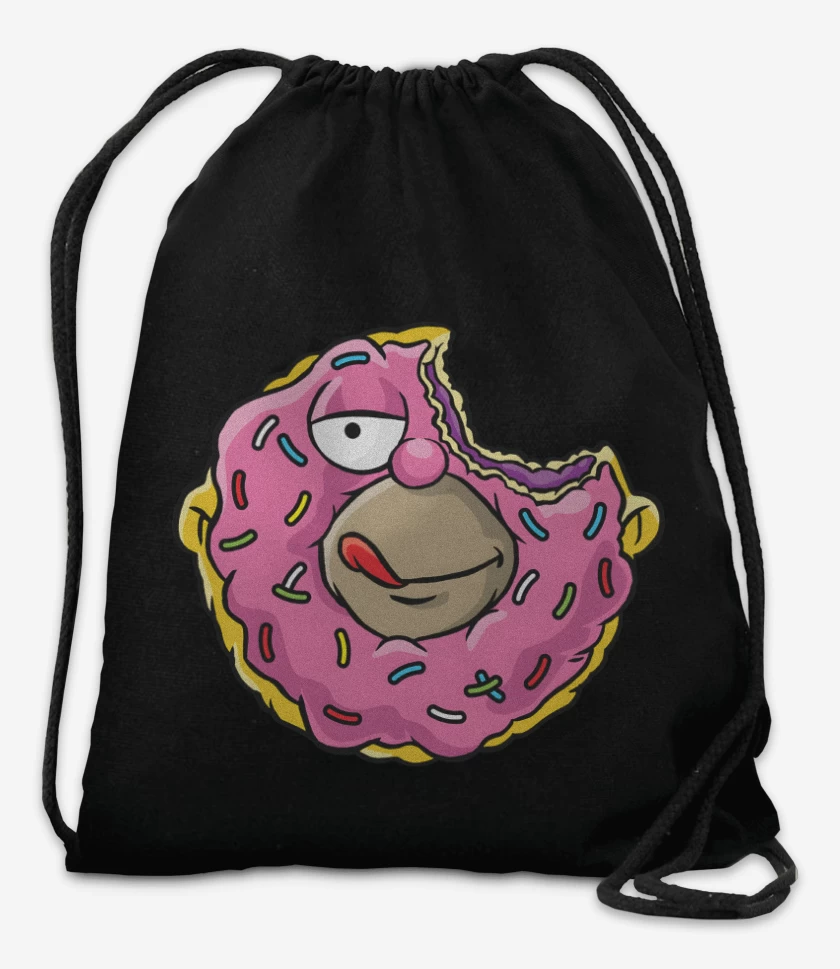 Mochila Negro de Homerrosquilla