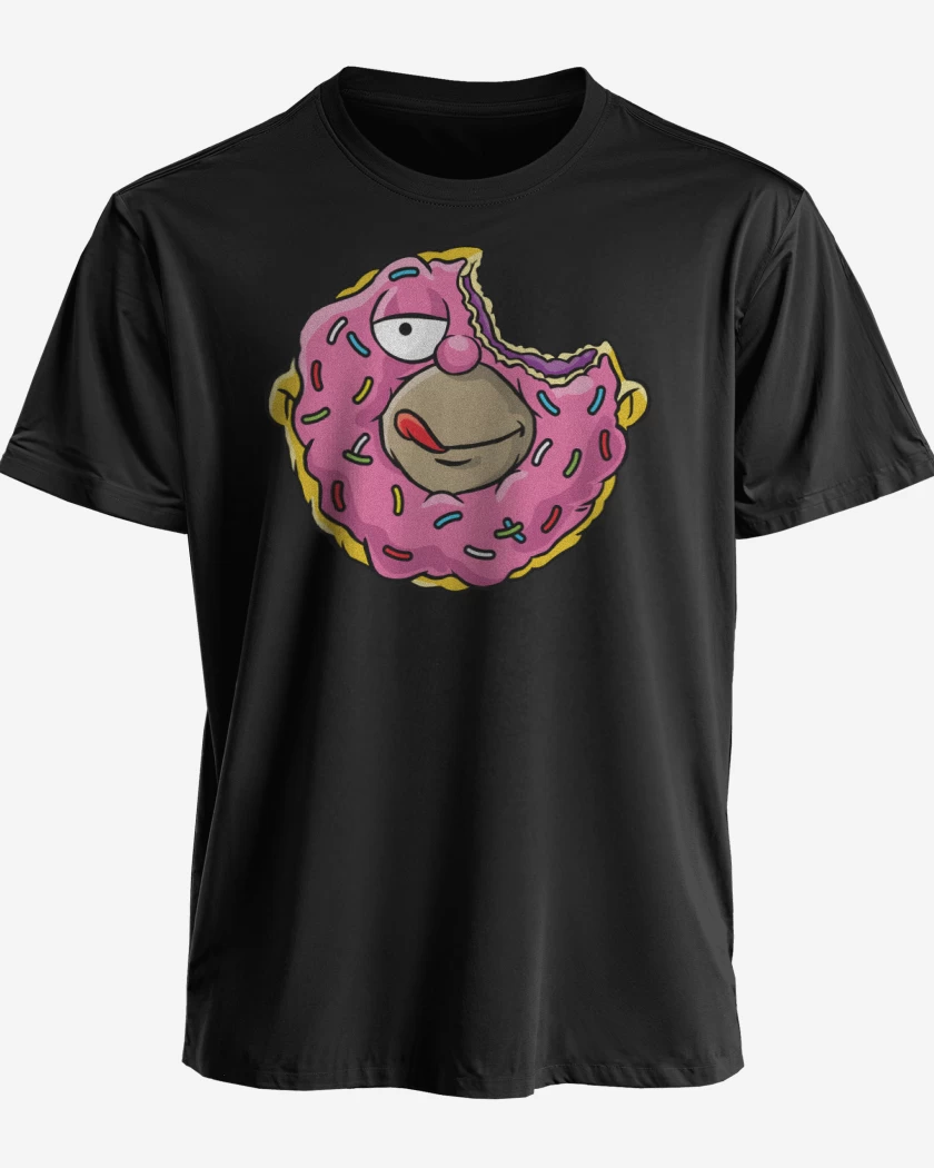Polera premium Negro de Homerrosquilla