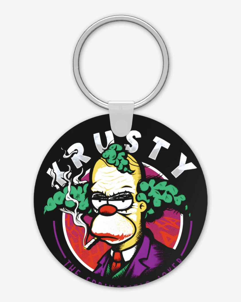 Llavero Negro de The Springfield Joker