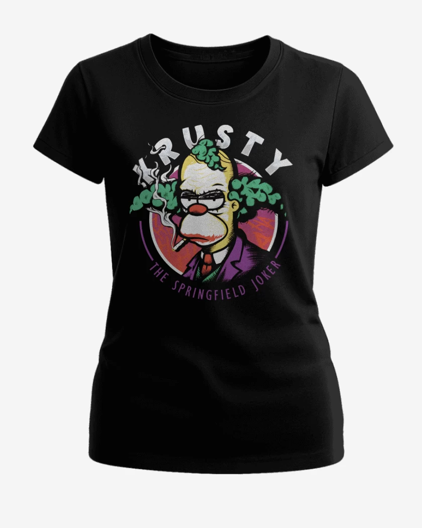 Polera de Mujer Negro de The Springfield Joker