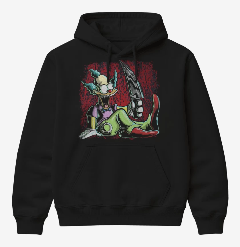 Poleron Canguro básico Negro de Muñeco Krusty
