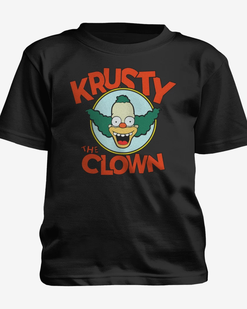 Polera de niño Negro de Krusty el Payaso