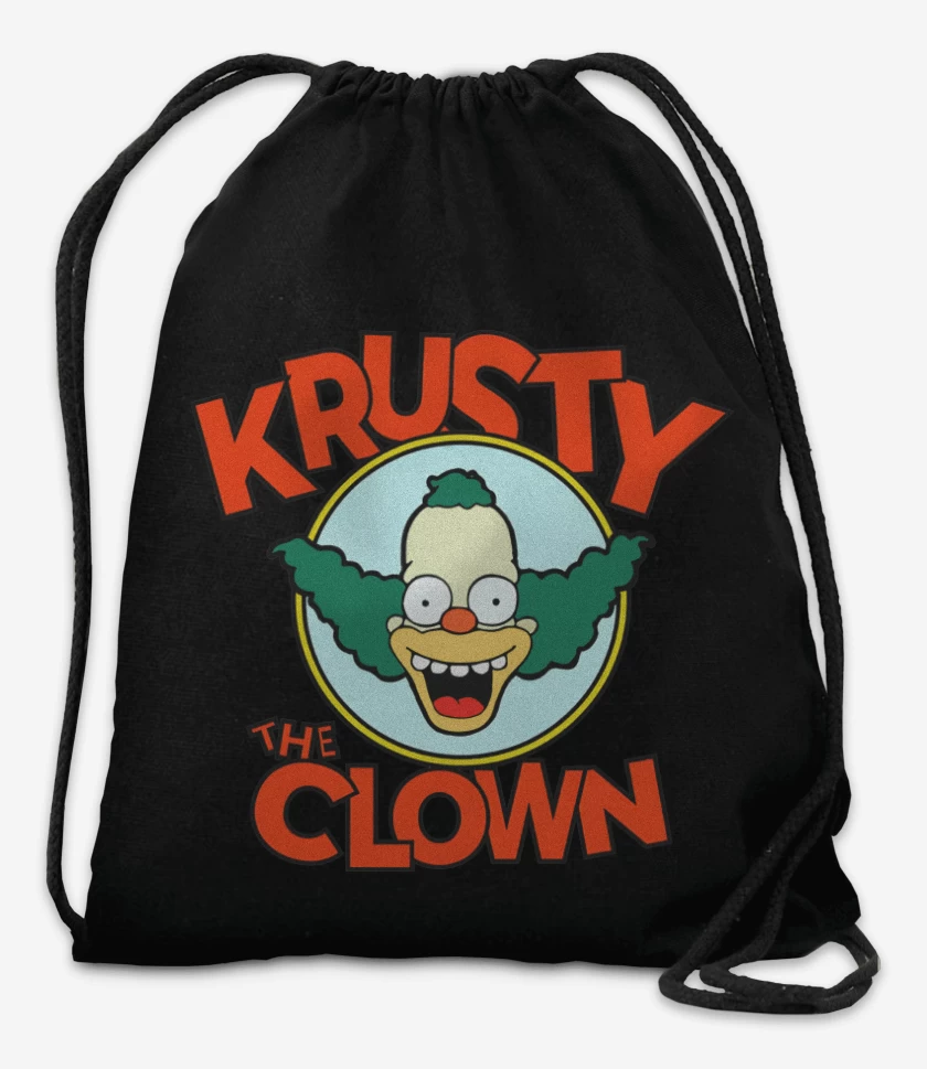 Mochila Negro de Krusty el Payaso
