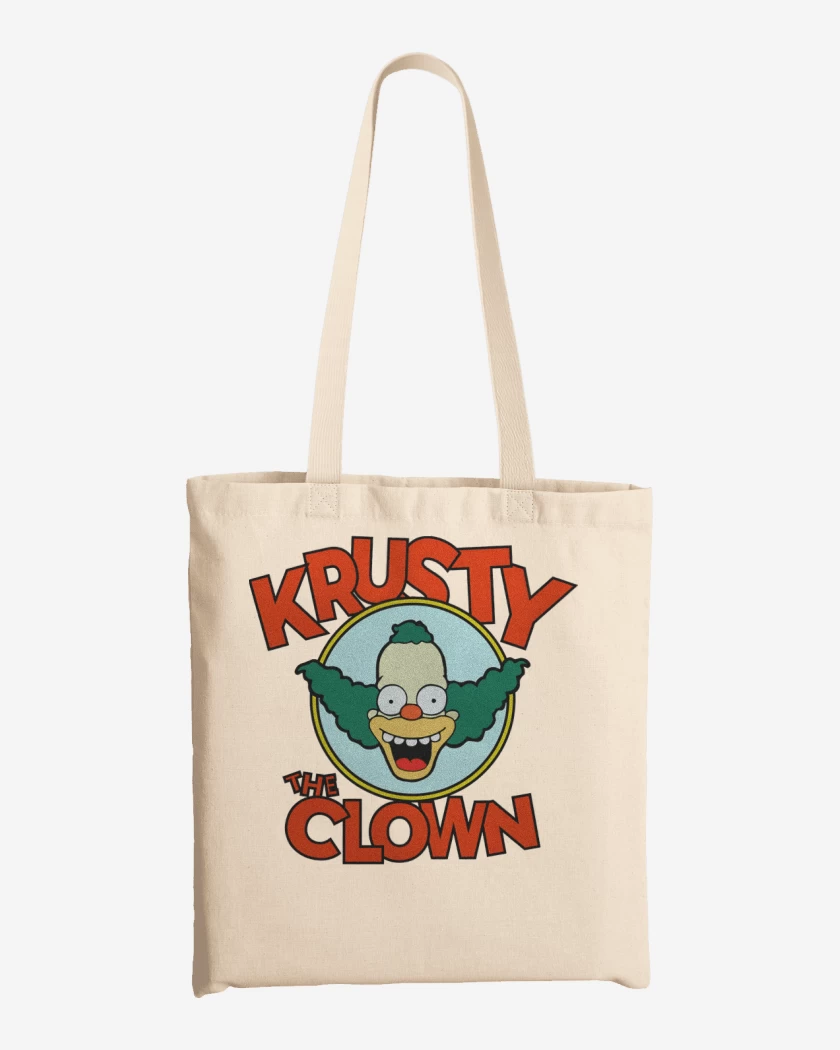 Totebag Krusty el Payaso