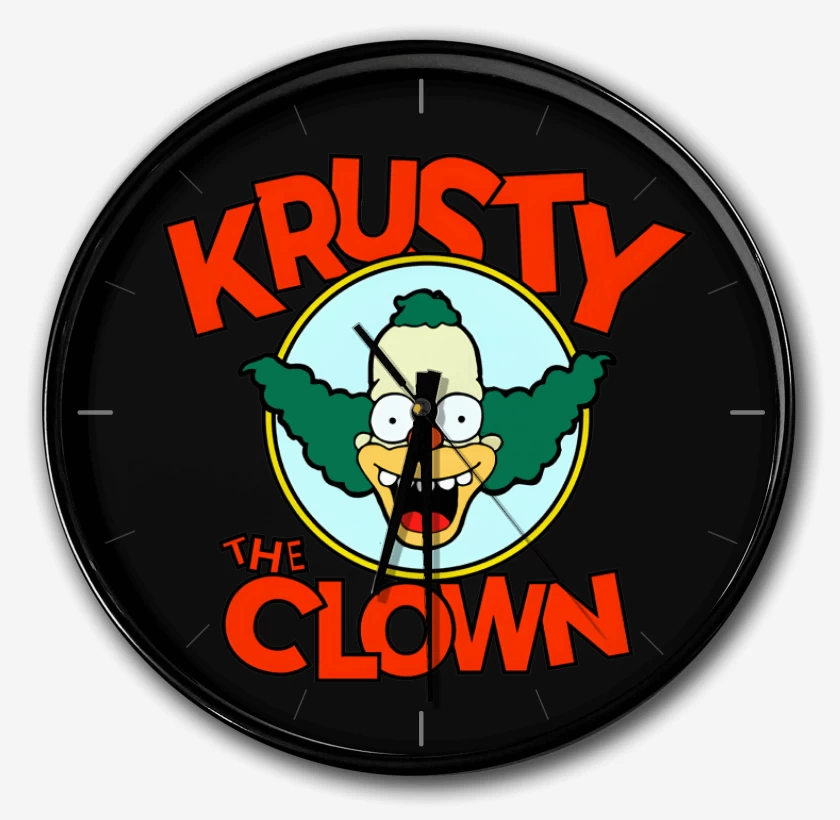 Reloj Negro de Krusty el Payaso