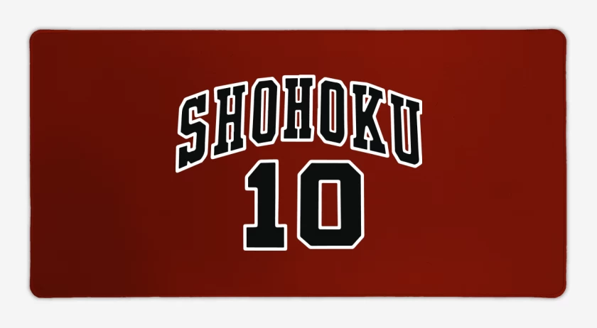 Mouse pad Gamer Rojo de Shohoku