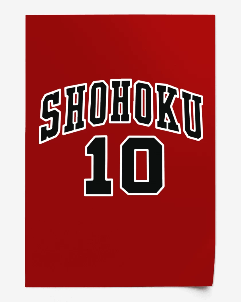 Print Rojo de Shohoku