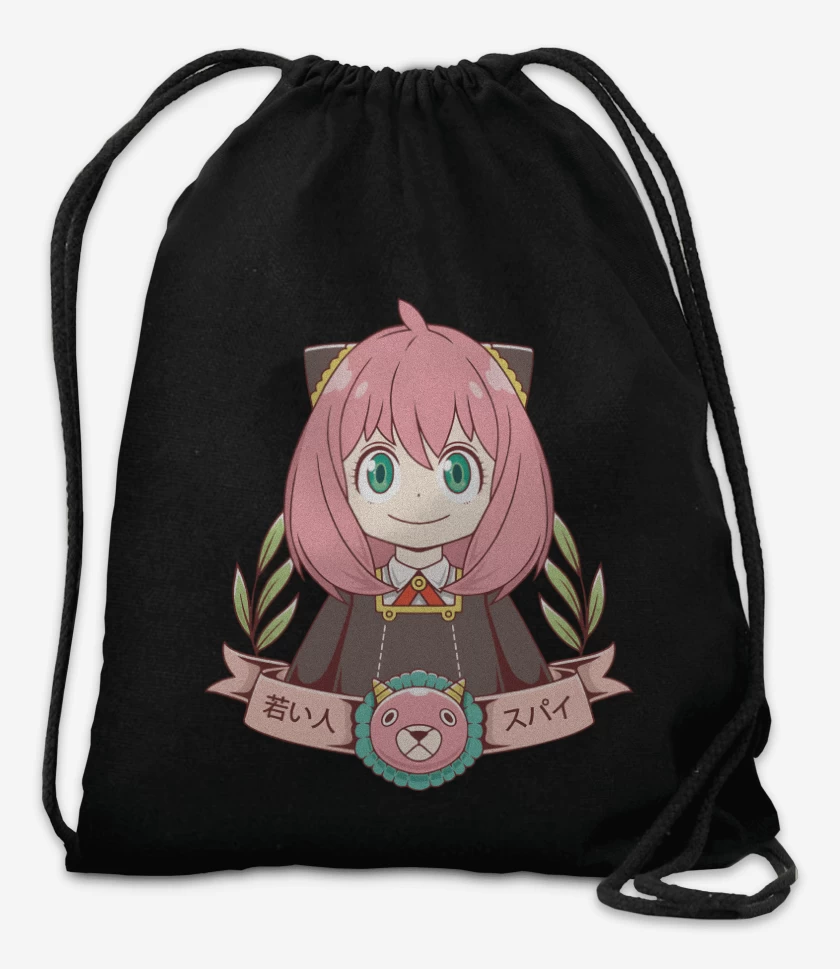 Mochila Negro de Anya Forger