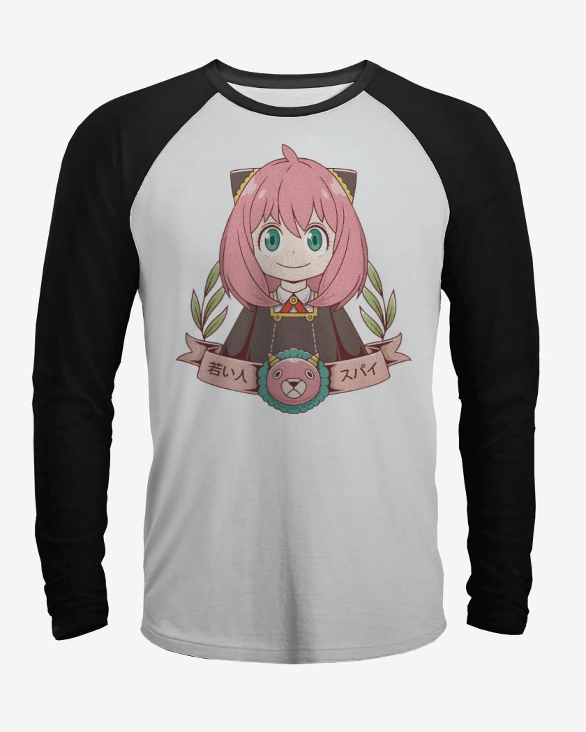 Polera Raglan Anya Forger
