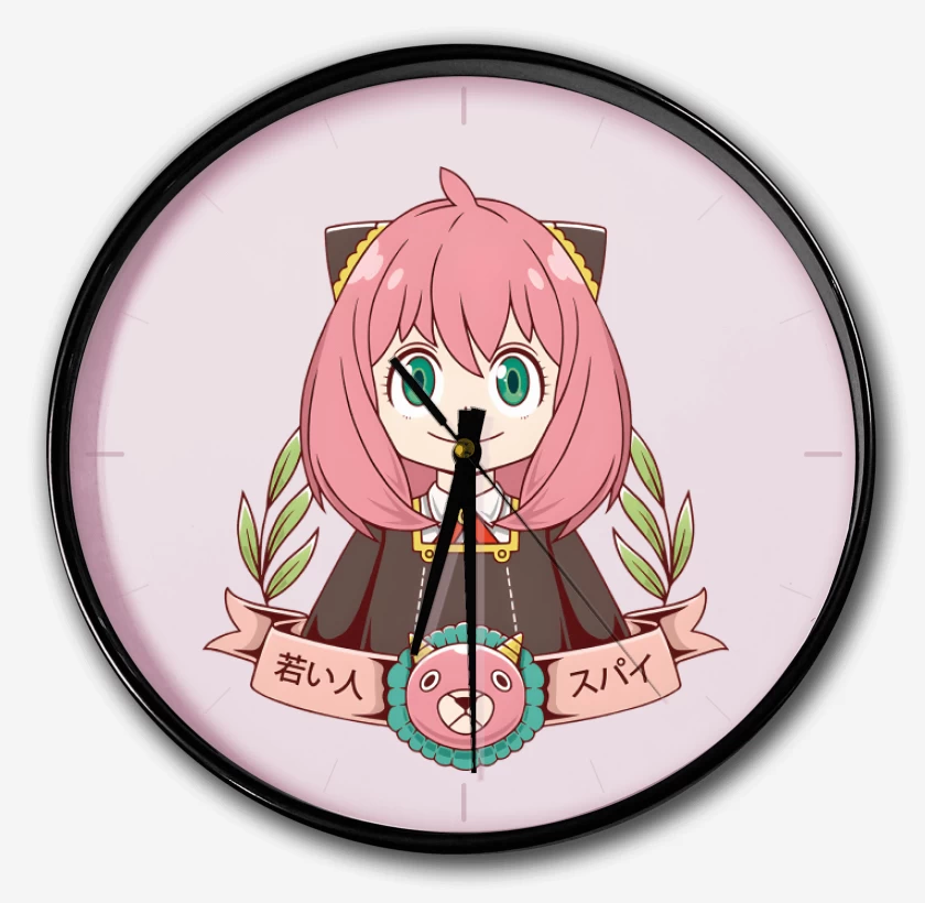 Reloj Rosa Pastel de Anya Forger