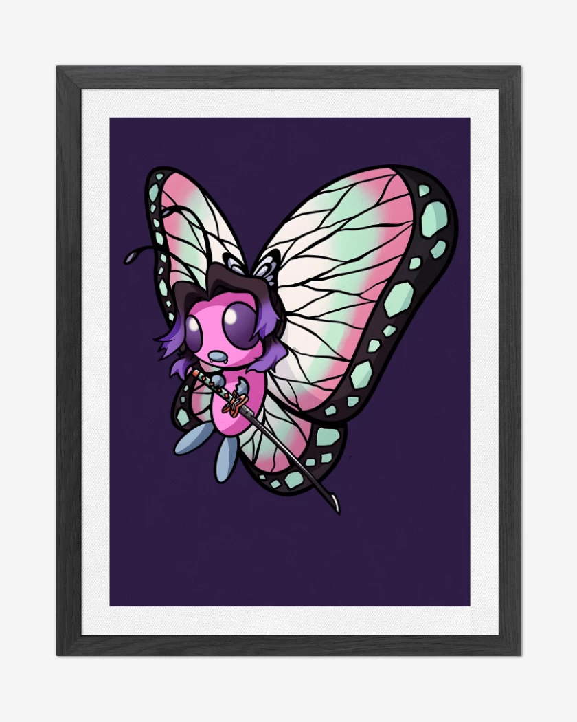 Cuadro decorativo Morado de Butterkocho