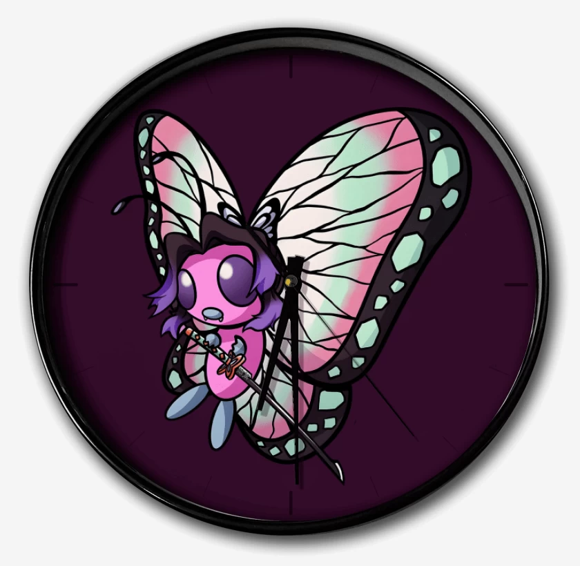 Reloj Morado de Butterkocho