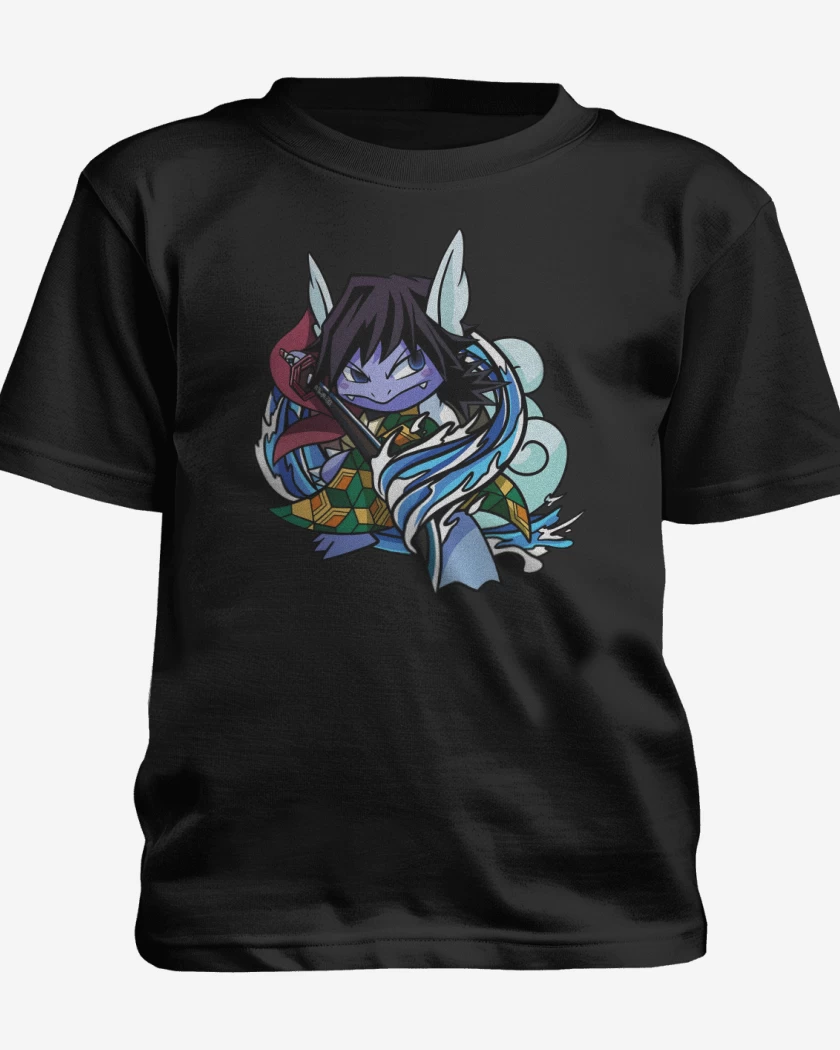 Polera de niño Negro de Tortlemioka