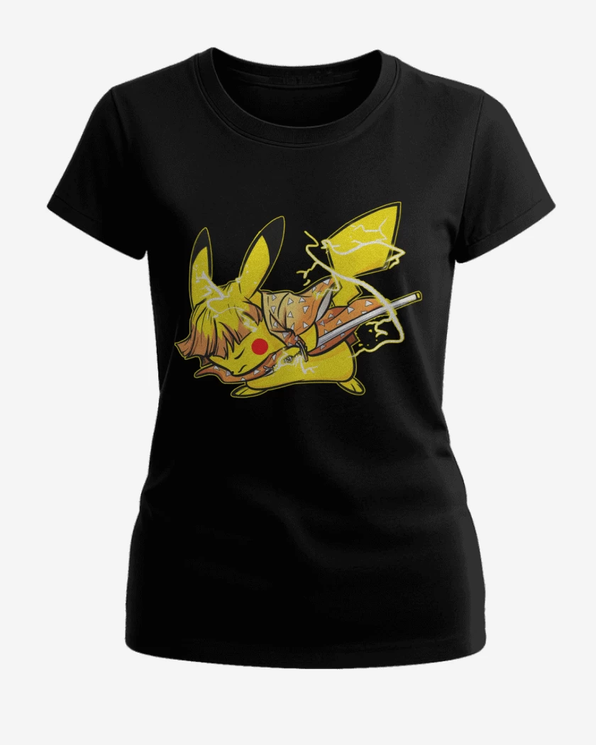 Polera de Mujer Negro de Zenitchu