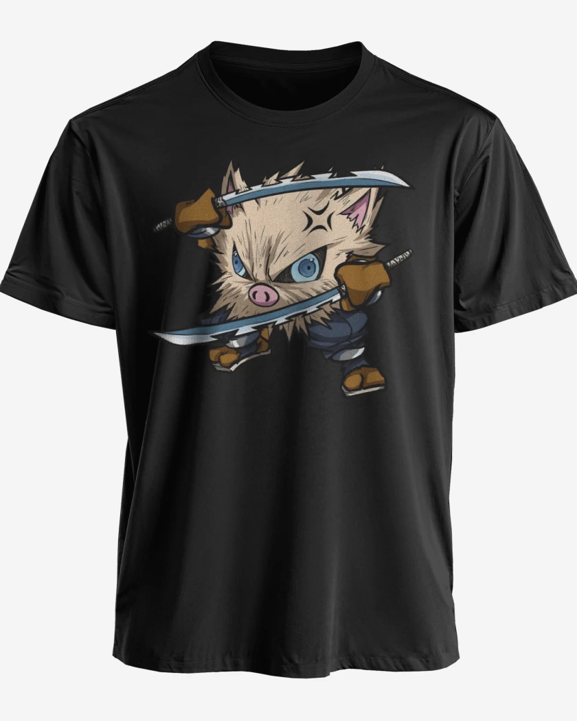 Polera premium Negro de Primesuke