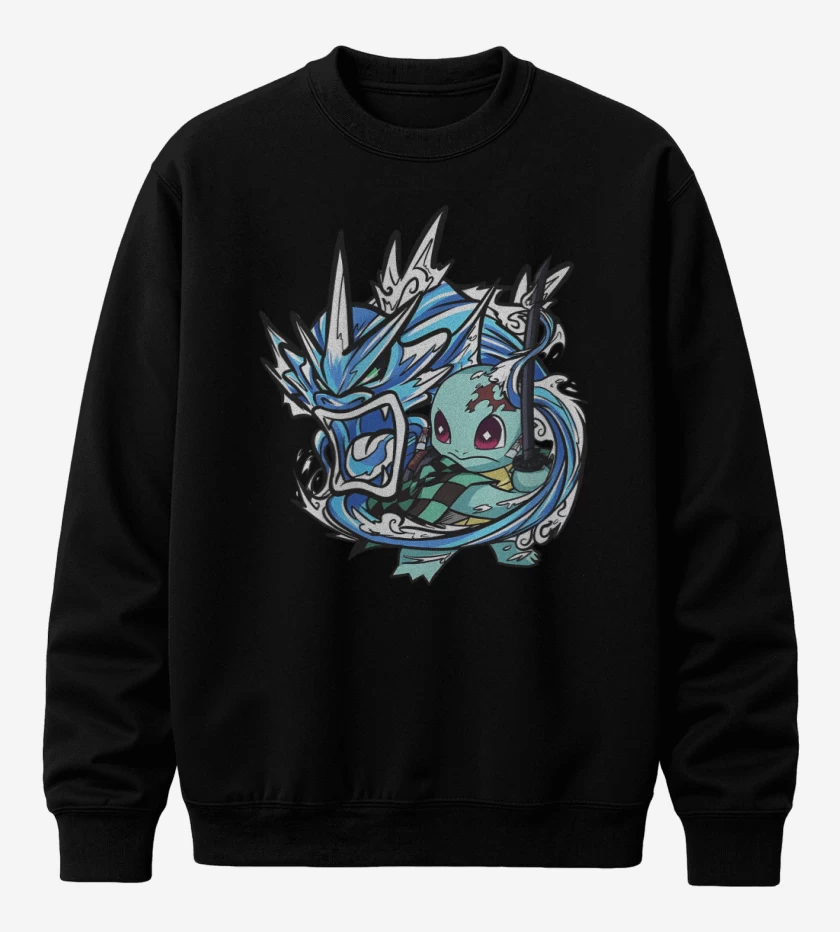 Poleron polo Negro de Squirtjiro