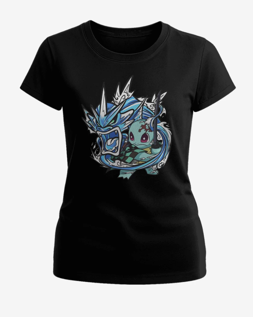 Polera de Mujer Negro de Squirtjiro
