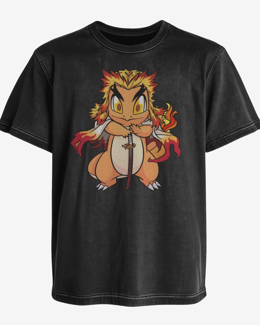 Polera desgastada Chargoku