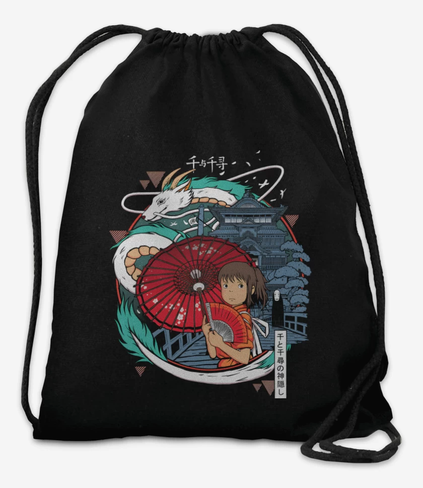 Mochila Negro de Espíritu Viajero