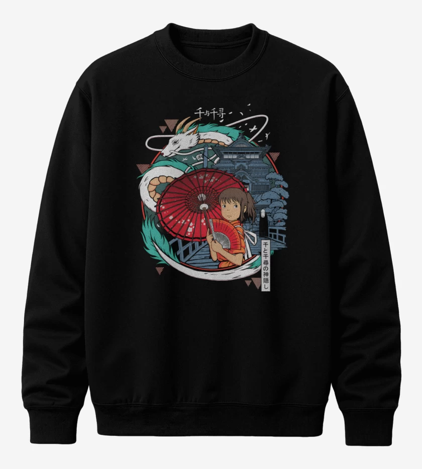 Poleron polo Negro de Espíritu Viajero
