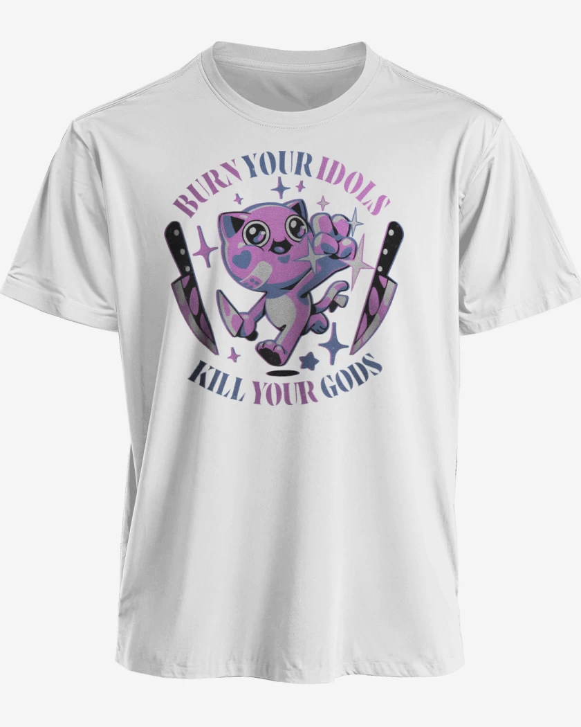 Polera Quema tus Ídolos
